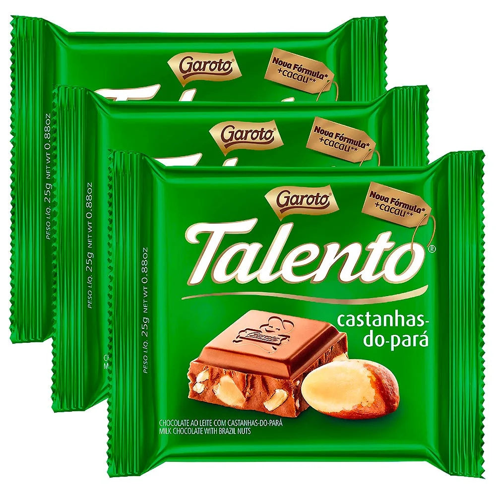 Garoto Talento Chocolate (3x85g)